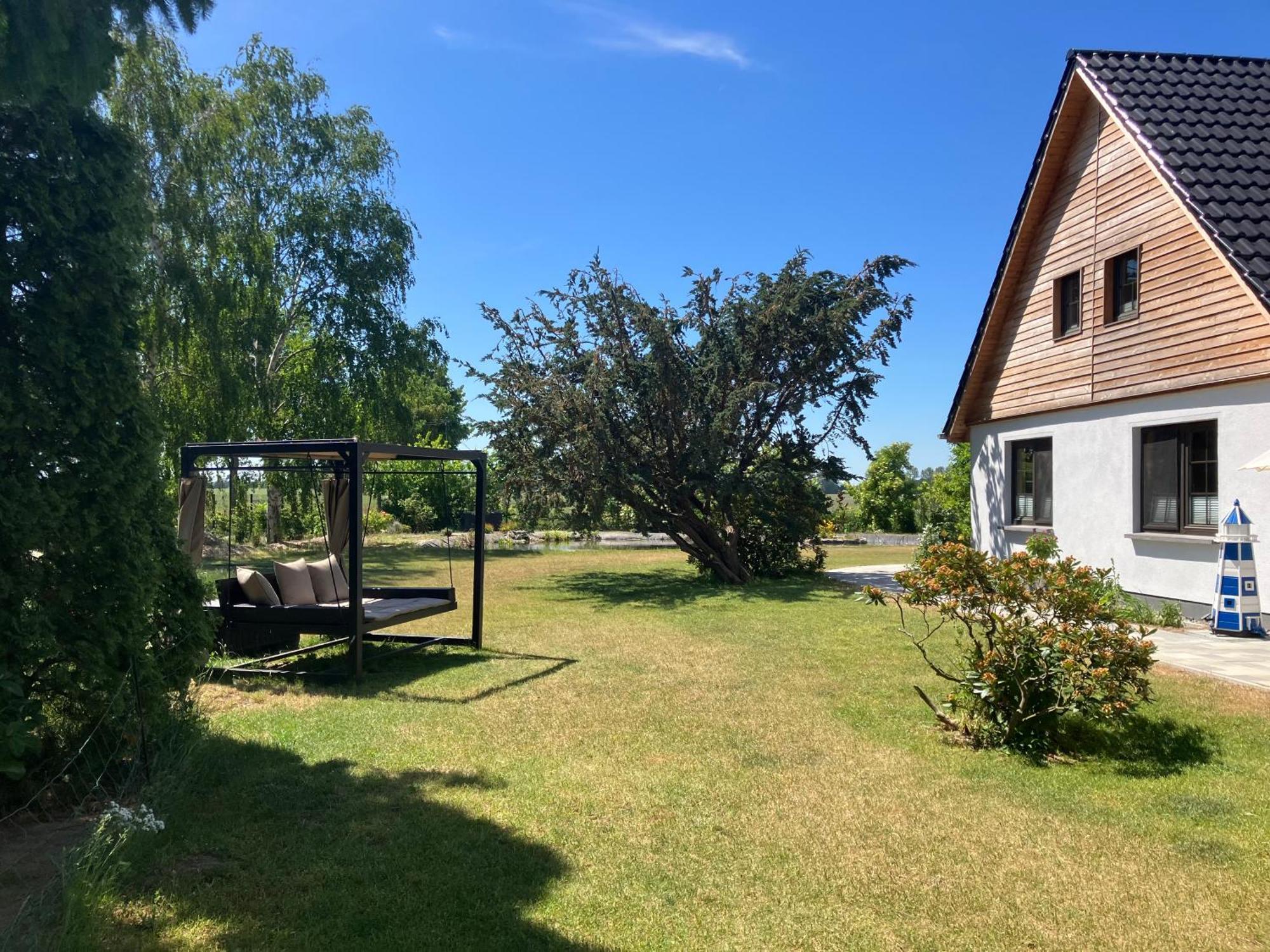 Grosse 4 Sterne Ferienwohnung Beim Boddenstrand Sundhagen-Niederhof Eksteriør bilde